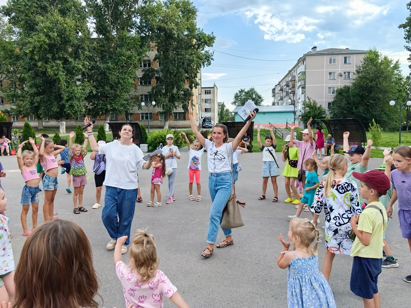 «Поезд здоровья» прокатил ребят по летним «станциям».