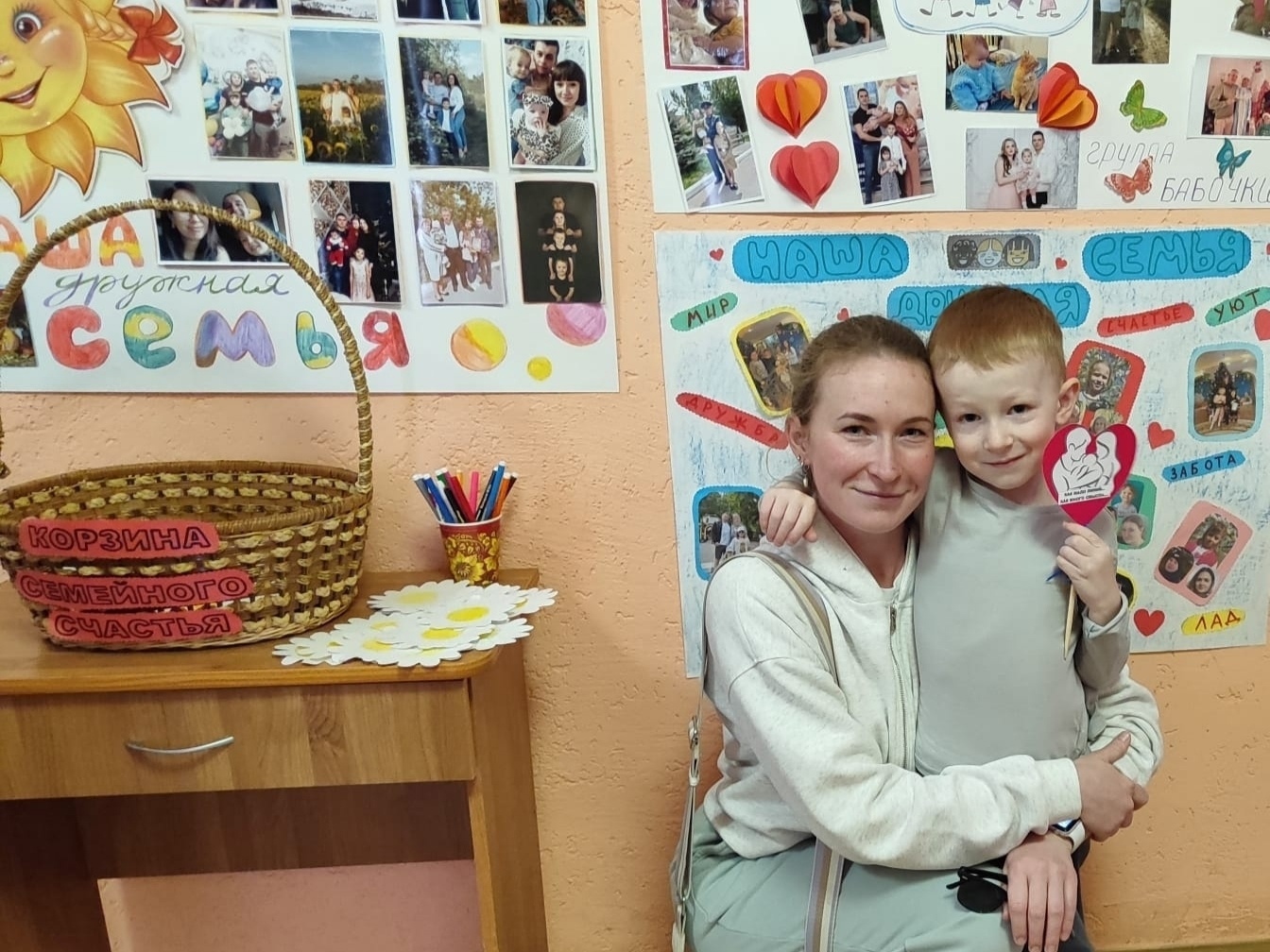 В детском саду прошла акция «Семья-СЧАСТЬЕ!».
