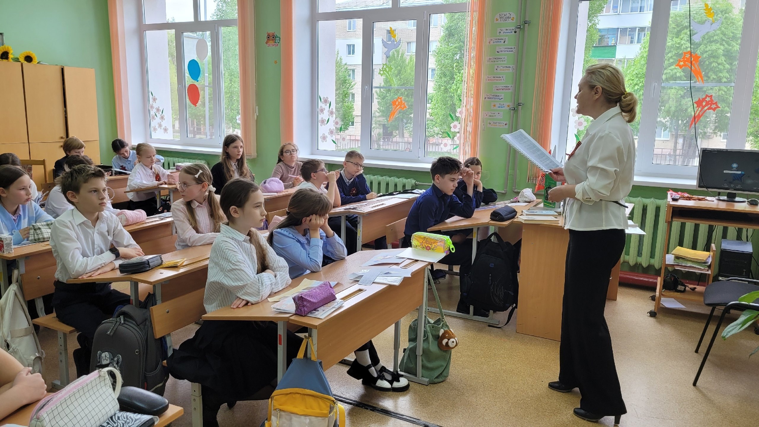 Школьники Светлого приняли участие в региональном Дне чтения «Одна губерния – одна книга».