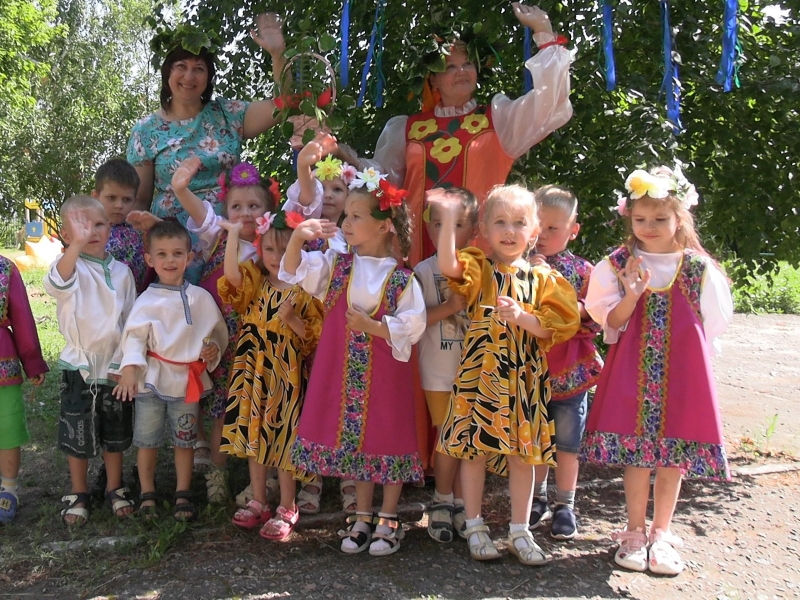 В детском саду отметили народный праздник &quot;Иван Купала&quot;.