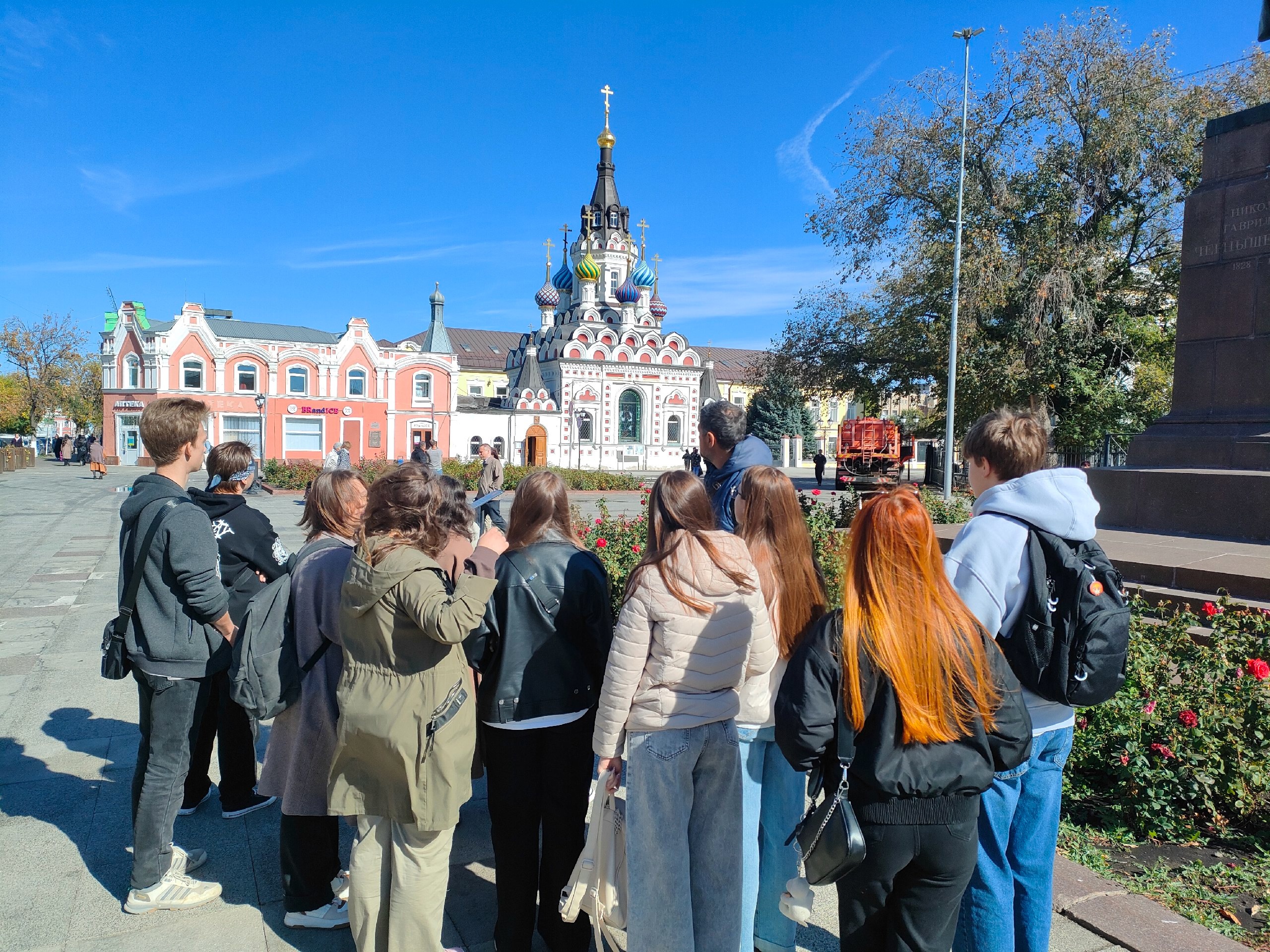 Светловские школьники совершили путешествие в прошлое Саратова.