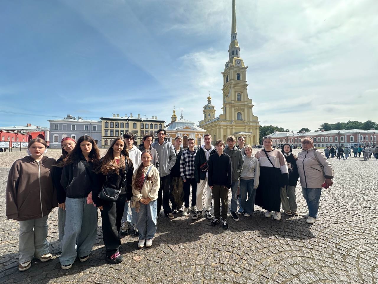 Светловские выпускники побывали в Петропавловской крепости.