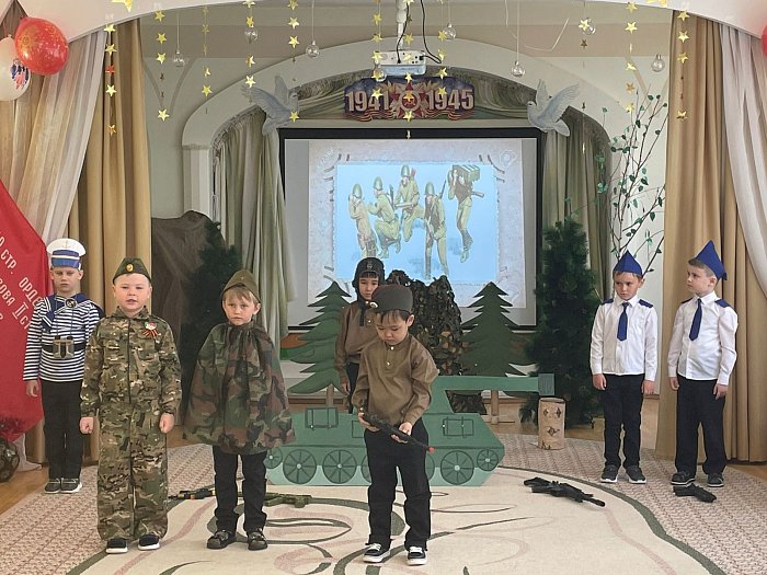 В детском саду прошёл конкурс музыкально-литературных композиций.