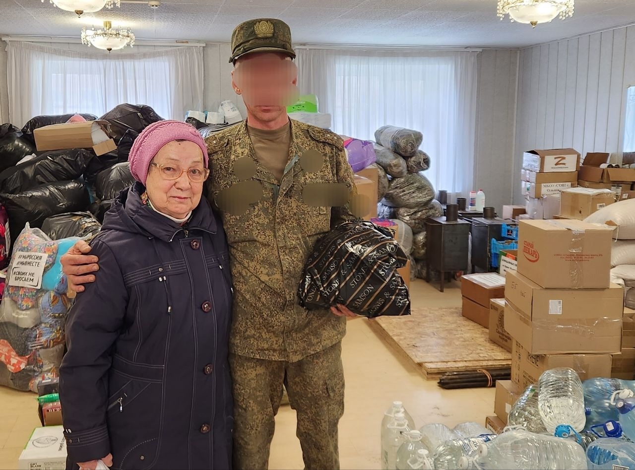 Нашим защитникам &quot;за ленточку&quot; отправили очередную партию гуманитарного груза.