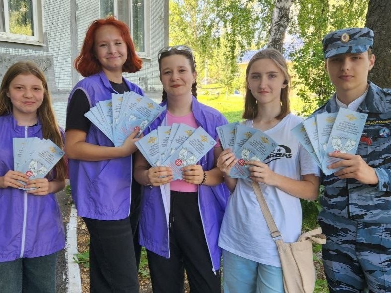 Волонтеры провели профилактическое мероприятие, направленное на пропаганду здорового образа жизни.