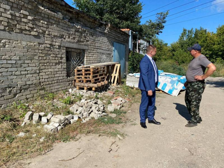 Сергей Баталов побывал в службе благоустройства. Сергей Баталов побывал в службе благоустройства.